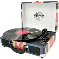 Виниловый проигрыватель Ritmix LP-120B UK британский флаг