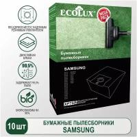 Ecolux Пылесборник для пылесоса Samsung (VP-77), 10 шт+1 фильтр, XP7S