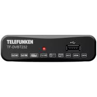 TV-тюнер DVB-T2/C Telefunken TF-DVBT232, черный