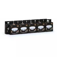 Упаковка ламп 10 штук Gauss LED GX53 6W 460lm 3000K 1/10/50