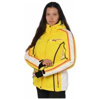 Горнолыжная куртка женская FUN ROCKET 15532 размер 42, желтый