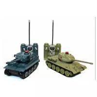 508-555 Танковый бой на радиоуправлении Abtoys Т34 и Tiger 1:28 Huan QI 508-555