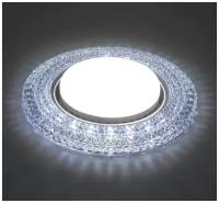 Светильник потолочный встраиваемый ФВО хром 15Вт под лампу GX53 CD4020, 41293