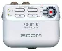 Рекордер Zoom F2-BT, полевой, стерео, bluetooth, белый