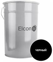 Грунт-эмаль по ржавчине Elcon ХВ-0278 черная матовая 25 кг