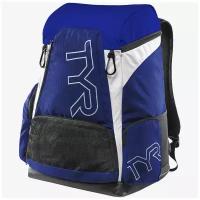 Рюкзак TYR Alliance 45L Backpack, Цвет - голубой; Материал - Полиэстер 100%