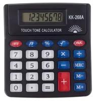 Калькулятор настольный, 8 - разрядный, PS - 268A, с мелодией