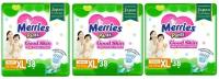 Трусики Merries Good Skin размер XL 12-19кг, 38шт, комплект: 3 упаковки