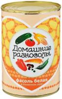 Домашние разносолы Фасоль белая томатном соусе 425 мл