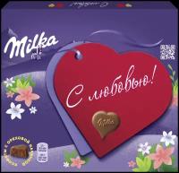 Набор конфет Milka I Love Milka, молочный шоколад, 110 г