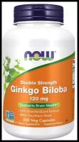 Капсулы NOW Ginkgo Biloba, 140 г, 120 мг, 200 шт