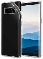 Силиконовый чехол на Samsung Galaxy Note 8 / Самсунг Ноут 8 прозрачный