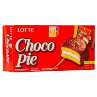 Пирожное Lotte Confectionery Choco Pie, 168 г, 6 шт. в уп