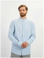 Рубашка BAON мужская, модель: B6622011, цвет: SKY WAY, размер: M