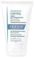 DUCRAY / HIDROSIS CONTROL / Дезодорант-крем для рук и ног, регулирующий избыточное потоотделение, 50 мл