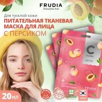 Frudia Питательная маска с персиком My Orchard Squeeze Mask Peach