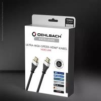 Oehlbach Excellence Select video Link, UHS HDMI 2.1 cable, 3m bl, D1C33100