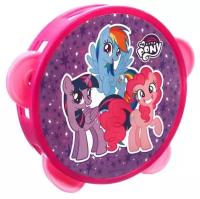 Ударные Hasbro Музыкальная игрушка «Бубен» My little pony