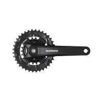 Система шатунов велосипедная SHIMANO Altus MT101, шатуны 175мм, для 2x9 скоростей, под квадрат, 36/22, EFCMT1012E62XL