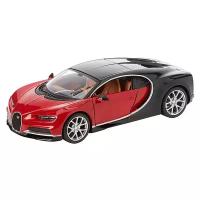 Сборная модель автомобиля Bugatti Chiron, металл 1:25 Maisto красный