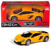 Машинка металлическая Uni-Fortune RMZ City серия 1:32 McLaren 650S, инерционная, цвет оранжевый, двери открываются 554992-OR