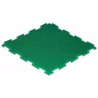 Детский развивающий массажный игровой коврик пазл Трава мягкая (зелёный)