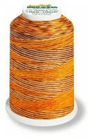 Нитки оверлочные текстурированные швейные MADEIRA AEROFLOCK №100 мультиколор, 1000 М, цвет 9507
