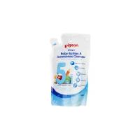 Pigeon Средство для мытья посуды Pigeon Baby Bottles & Accessories Cleanser, 0.45 л