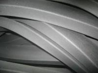 Комплект шнуров из микропористой резины черного цвета размер 20х30 мм и 20х40 мм по 2 метра