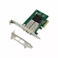 Сетевая карта PCIe x4 (Intel 82576EB) 2 x SFP Gigabit Ethernet | ORIENT XWT-INT825PE4 SFP