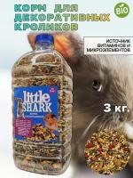 Корм для кроликов Little Shark, 3кг