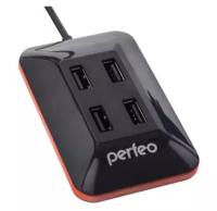 Хаб USB Perfeo PF-VI-H028 4 Ports Black PF_A4527