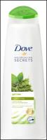 Dove шампунь Nourishing Secrets Детокс с чаем матча и рисовым молоком, 250 мл