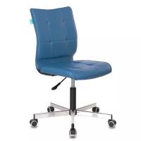 Компьютерное кресло Бюрократ CH-330M офисное, обивка: искусственная кожа, цвет: синий Orion-03
