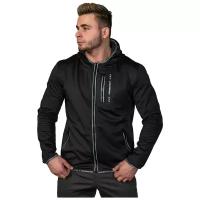 Куртка спортивная мужская CROSSSPORT КртмС-010 (54, Черный)