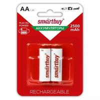 Аккумулятор Smartbuy 2500mAh AA/2BL NiMh 2шт/бл (SBBR-2A02BL2500)