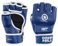 Перчатки Green Hill COMBAT SAMBO, MMR-0027CS, Синий, S