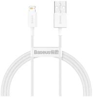 Кабель для передачи данных / быстрой зарядки /Baseus Superior Series Fast Charging Data Cable USB to iP 2.4A 1m White CALYS-A02