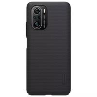 Тонкий черный чехол от Nillkin для Xiaomi Poco F3 (11i, 11X, 11X Pro, Redmi K40) серия Super Frosted Shield