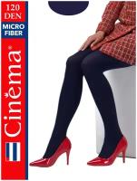 Колготки Cinema Microfiber, 120 den, размер 4, синий