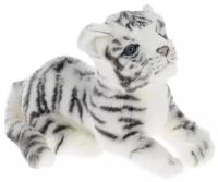 Реалистичная мягкая игрушка Hansa Creation, 4089 Тигр, детёныш, белый, 26 см