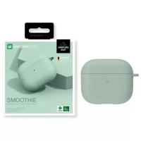 Чехол для Apple AirPods 3 (2021) Amazingthing Smoothie Green с карабином/силиконовый/для беспроводных наушников/защитный кейс/аирподс 3/противоударный