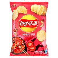 Картофельные чипсы Lay's Tomato Style Hot Pot со вкусом томата на горячей тарелке (Китай), 70 г