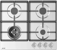 Варочная панель газовая Gorenje G641XHF, встраиваемая, 60 см, нержавеющая сталь, автоматический электроподжиг, форсунки для баллонного газа в комплекте, серебристый