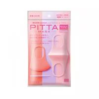 Маска защитная ARAX PITTA MASK PASTEL размер малый, 3 шт