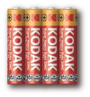Батарейка Kodak Super Heavy Duty AAA, в упаковке: 4 шт