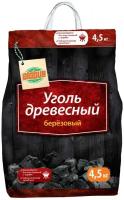 Уголь древесный Глобус березовый, 4,5 кг