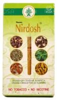 Аюрведические травяные сигареты без никотина Нирдош (Nirdosh Maans), без табака, с фильтром, 10 шт