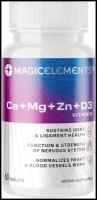 Magic Elements Ca+Мg+Zn +D3 vitamin / Кальций магний цинк витамин Д3 / Витаминный комплекс для здоровья