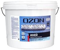 Декоративное покрытие OZON Иней (ВД-АК-263), белый, 15 кг, 9 л
